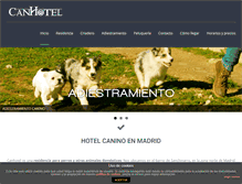 Tablet Screenshot of canhotel.es